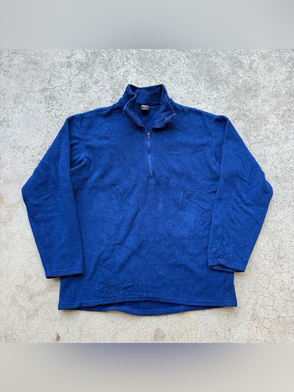 Vintage 90’s Patagonia Capilene 1/4 Zip Fleece Sweater Sz Large Womens